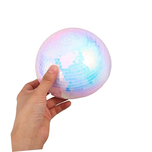 Bola espejada Mobestech, semiesfera reflectante de 15 cm para decoración de fiestas, bodas y temática años 80 miniatura 4