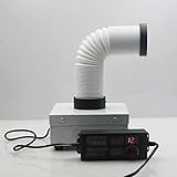 [MULTI-FUNKTION-VERWENDUNG]: Desktop-Rauchabsauger eignet sich für Lötstationsarbeiten, Heimwerkerarbeiten, Reparatur von elektronischen Produkten, Smartphone-Reparatur, Computerreparatur, TV-Reparatur, Fabrik und andere Orte