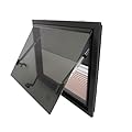 TrueyEssence Camper Push Out Window, RV Window with Screen Exit Window Replacement for RV Camper Caravan 650x500mm/25.59x19.69in