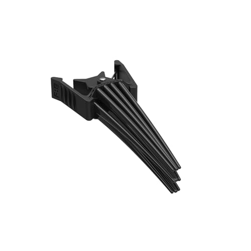 FORBEAUT ヘアボリュームピンチャー フォービュート前髪ボリュームピン 前髪セット 根元ボリュームアップ フォービュート ヘアアレンジ ヘアボリューム センターパート 毛流れ センター分け ボリューミーヘア ぺたんこ髪 ヘアボリューム (black)