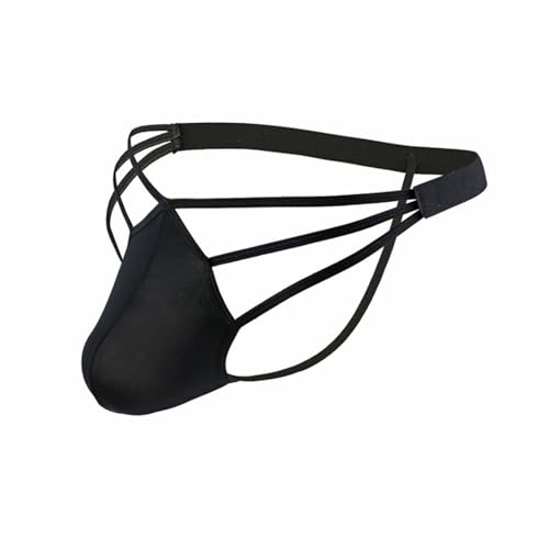 Men's Ultra Soft Mesh G-String Thong Underwear - Breathable Low Rise Sexy4