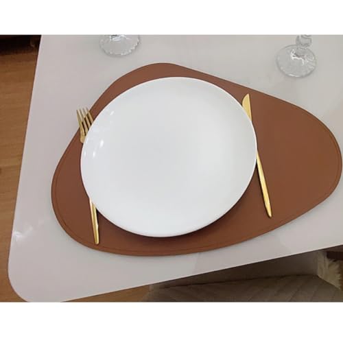 4 Jogo Americano Couro Souplast Restaurante Mesa Posta