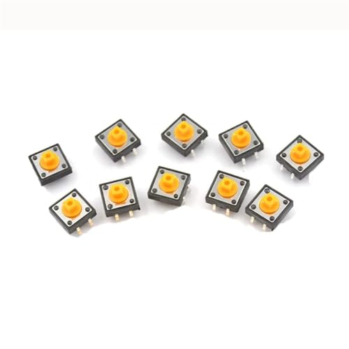 Interrupteur à bouton tactile B3F-4055 12x12x7.3mm 4 broches pour circuit imprimé x50