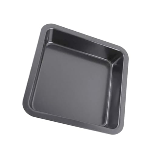 OKUMEYR 1Pc Non Stick Square Baking Pan Bakeware for Cakes Bbq Extra Thick Construction for Even Heat Distribution Lightweight Kitchen Fry Pan