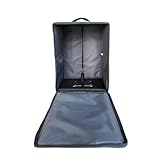 Kuroobaa ウィッグ収納ケース ウィッグインバッグ ウィッグ持ち運び ウィッグ保管 折りたたみ式 (1)