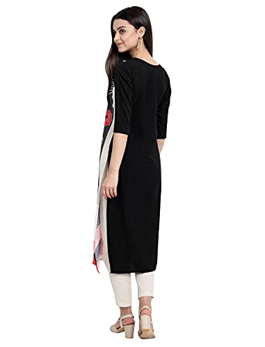 Image of Women's Crepe Straight Kurta