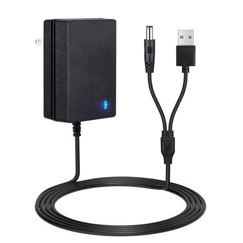 Image of Power Cord USB for Ingenuity Baby Swing, Charger for Ingenuity InLighten, Simple Comfort and Swing'n Go, Power Adapter with Indicator Light