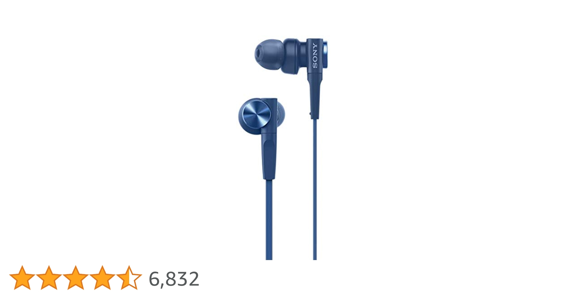 【新品未開封】sony extra bass xb-55 SONY MDR-XB55AP Bass Booster In-Ear Headphones In-line