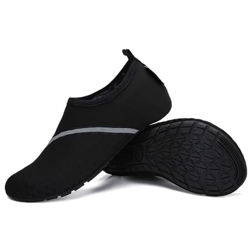 SAGUARO Escarpines Hombre Mujer Zapatos de Agua Calzado Playa Verano Zapatillas para Surf Piscina Natación Eerie Negro, Gr.46/47