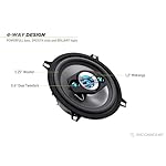 Scosche HD5254 - High-Performance 5.25" 4-Way Full Range Car Door Speakers Set for Enhanced Car Audio Experience - 160 Watts Max - Fits Most 5 1/4" Factory Locations - 1 Pair - Image 4