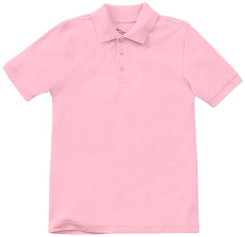 Image of Classroom Uniforms for Boys and Girls Short Sleeve Pique Polo Shirt