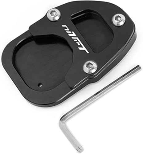 Extension de béquille CNC noire pour BMW R Nine T Scrambler en alu taillé masse