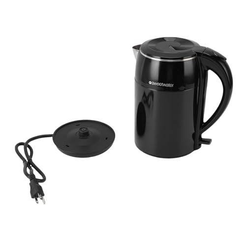 Tetera eléctrica acero inoxidable 1.8L 1500W miniatura 1
