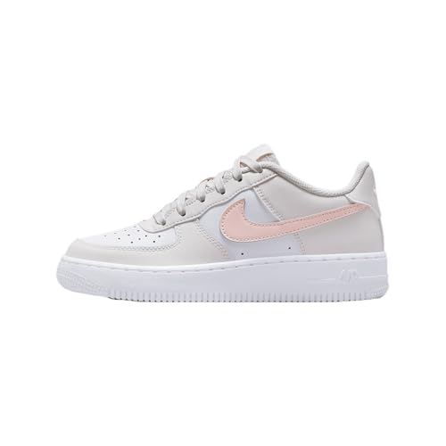 Nike Air Force 1 Big Kids' Shoes (FV5948-006, Phantom/Summit White/Echo Pink)