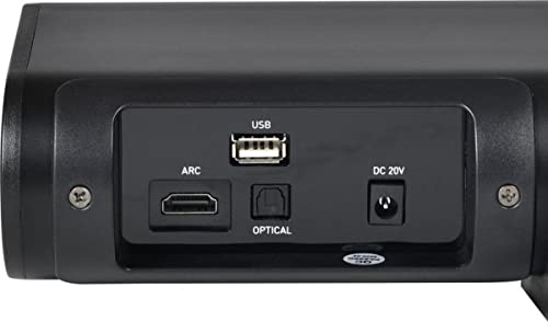 SALORA SBO680 Barre de Son TV Bluetooth 5.0 sans Fil 2.1 canaux 60W avec Caisson de Basses intégré – HDMI Arc, entrée Optique Toslink, AUX 3,5 mm – Enceinte pour téléviseur et Musique Home Cinema – Image 5