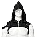 BLESSUME Steampunk Rogue Cowl Hat with Adjustable Arm Buckle Neck Warmer Costume Hooded Cape Hat