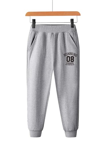 Kids Boys Running Jogging Pants Sport Bottoms Athletic Performance Sweatpants with Pockets Active Gym Trousers3