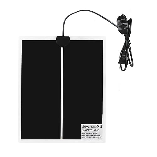 EBKCQ Tappetino riscaldante per terrario, 20 W