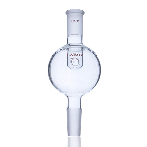 Laboy Anti-Climb Trap Adapter, 250mL, 24/40 Outer to 24/40 Inner
