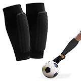 Légère et portable : Ultra-fine et agréable au toucher, la guêtre Protège Tibia Foot Enfant s'enfile et se retire facilement sans sangles. Elle peut se porter sous les chaussettes.