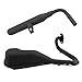 FLYPIG Motorcycle Muffler Exhaust Silencer Pipe kit for Yamaha PW50 PY50 PW PY 50 Dirt Bike - Black