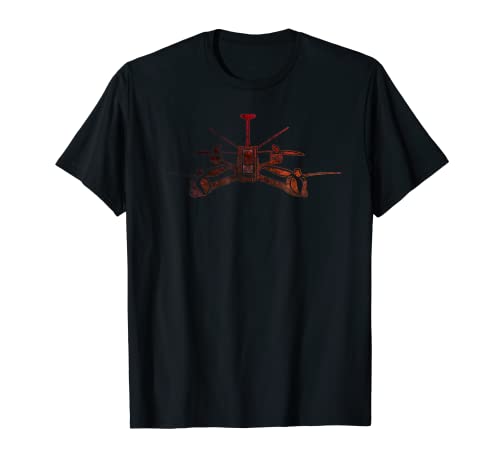 Distressed FPV racing Freestyle drone racer pilot T-Shirt