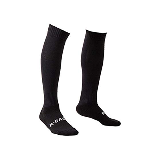 Junecat R-BAO Jacquard Men Knee High Elastic Sports Sock Breathable Football Training Fitness Long Socks