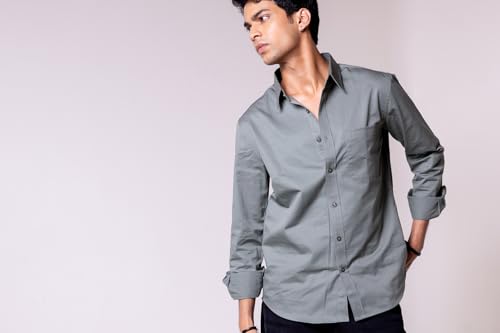 Image of Men's Regular Fit Reversible Checkered Shirt