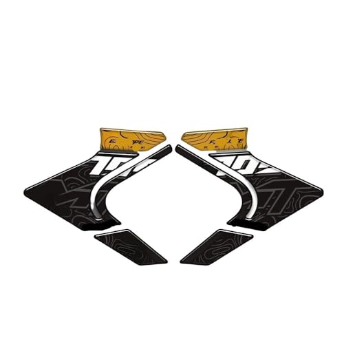 Coussin protection réservoir moto 700MT autocollants carburant essence