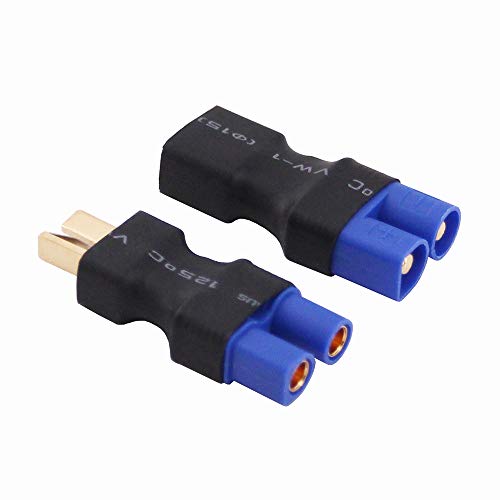 4pcs Conector Adaptador T-Plug a EC3 Macho/Hembra miniatura 5