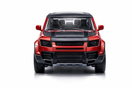 Image of Diecast Cars - Defender Car Toy for Kids | 1:36 Scale Metal Body RC Style Car with Openable Doors & Bonnet | Music & Light Function | Pull-Back Action | Birthday Gift Boys & Kids