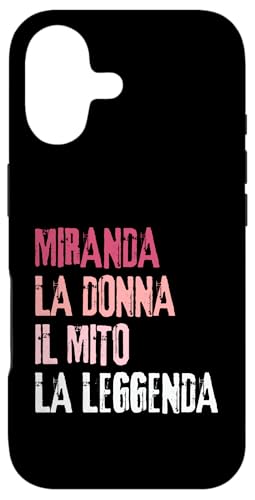 Miranda La Donna Il Mito La Leggenda Festa di Compleanno �X�}�z�P�[�X iPhone 17 �p