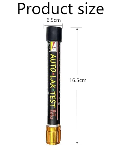 Image of Car Paint Tester, Magnetic Coating Thickness Gauge for Automotive, Portable Paint Thickness Measurement Tool with Color-Coded Assessment, Manual Operation for Vehicle Inspection