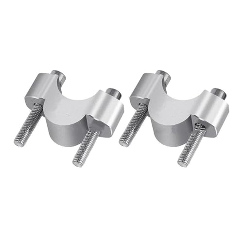 Elevadores de manillar de 28mm para Yamaha Tenere 700 2019-2023 de aluminio anodizado negro Style 2 1