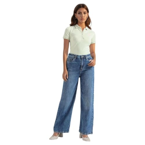 Image of U.S. Polo ASSN. Women's Loose High Rise Jeans