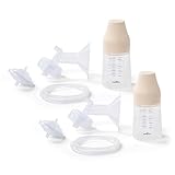 Spectra - Premium Breast Milk Pump Accessory Kit with Baby Bottles - Large 28mm -...