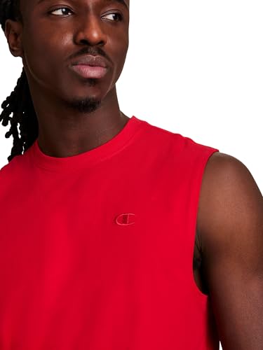 Image of Champion Men's Muscle Tank, Classic Graphic Muscle Tee, Sleeveless T-shirt for Men (Reg. Or Big & Tall)
