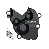 Decoración: Esta cubierta lateral del cárter del motor de motocicleta se instala en el exterior del motor como decoración.