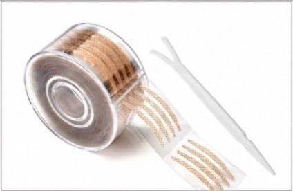 Invisible Eyelid Tape for Double & Hooded Eyes, Waterproof Mesh Eyelid Lift Stickers with Fork Applicator, Natural Invisible Eye Lift Strips for Droopy, Uneven & Monolid Eyes-picture-29
