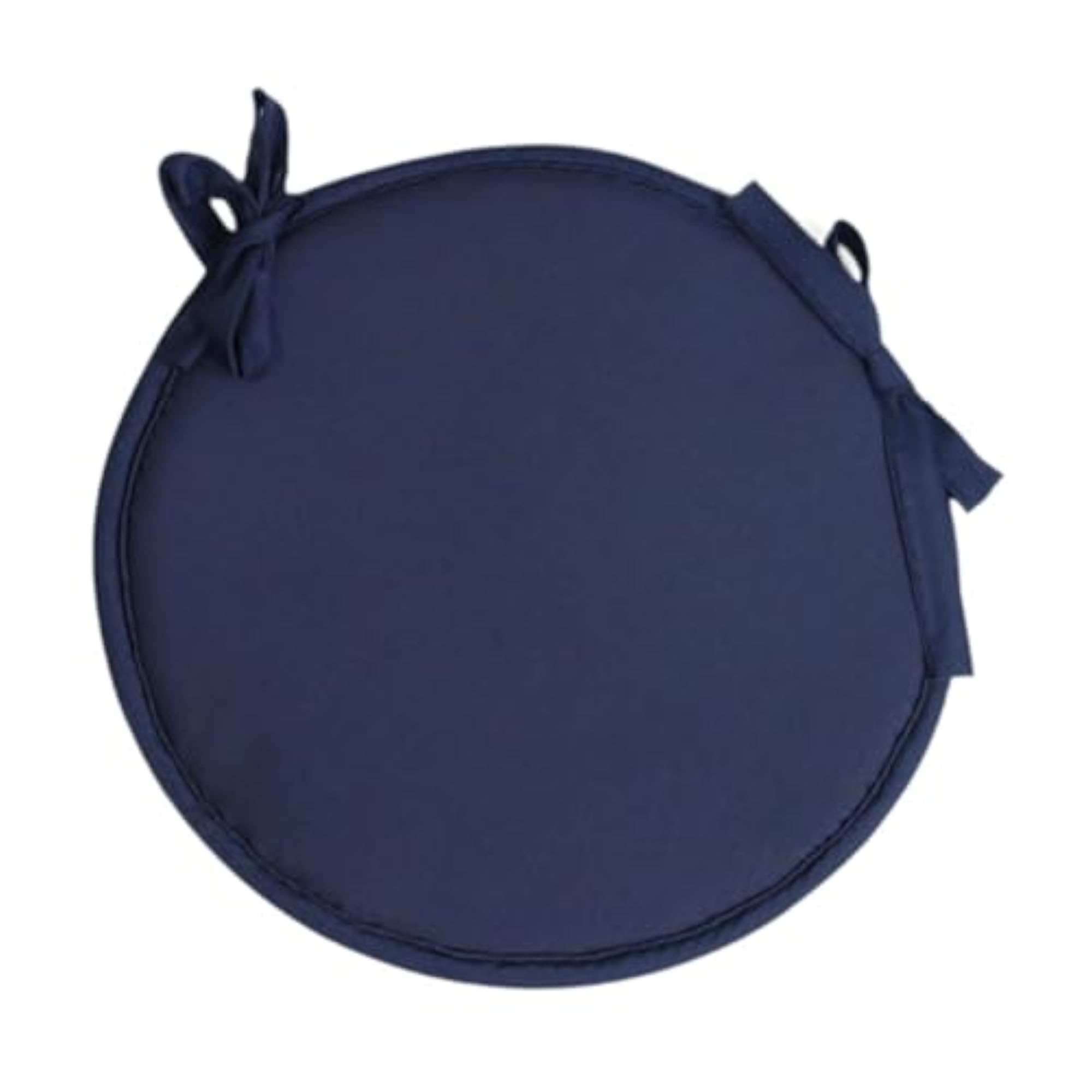 Navy Round Meditation Cushion, Soft & Comfortable