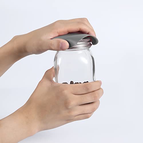 Luter 4Pcs Jar Opener Gripper Pads, Silicone Jar Opener Multi-Function Jar Opener Kitchen Coasters Bottle Lid Openers For Arthritis Seniors Kids Women And Weak Hands(4 Colors) #TOP2