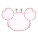 Xrten Piatto per Bambini in Silicone, Bambini Tovaglietta in Silicone Piastre di Aspirazione per Bambini Piastre Neonati in Silicone