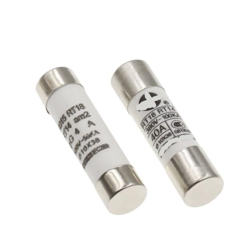 Fusible cerámico 10x38 para evitar averías por cortocircuitos en cuadros RT14