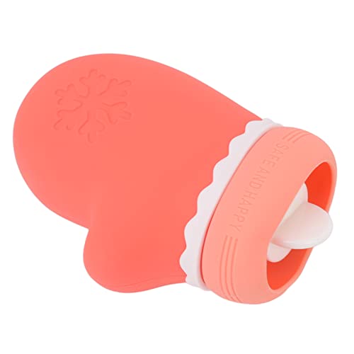 Silicone Hot Bottle Bag Cute Microwaveable Portable Warm Bag Pouch for Students Blue Microwaveable Allowing You to Heat It Directly Without The Hassle of Boiling Water. Hot (Pink)