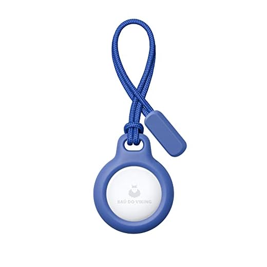 Capa Suporte de Fixação Proteção Bob Compatível com AirTags (Azul)