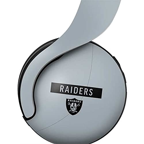 Skinit Decal Gaming Skin Compatible with Pulse 3D Wireless Headset for PS5 - Officially Licensed NFL Las Vegas Raiders Silver Performance Series Design