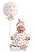 Symag Llorens 74096 Mimi - Muñeca de bebé española (42 cm)