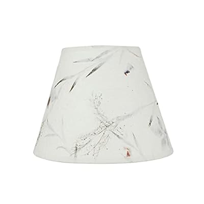 Aspen Creative 58902 Transitional Hardback Empire Shape UNO Construction Lamp Shade in Off White, 9" Wide (5" x 9" x 7")