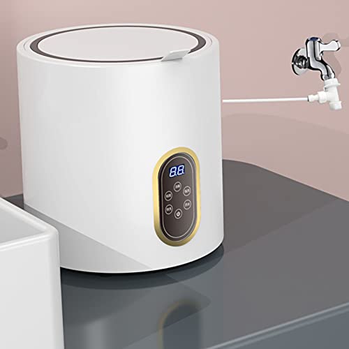 Mini Máquina de Lavar, Potente Autolimpante 100-240 V, Portátil, de Baixo Ruído, Mini Máquina de Lav