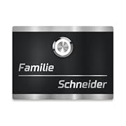 Metzler timbre en acero inoxidable negro…